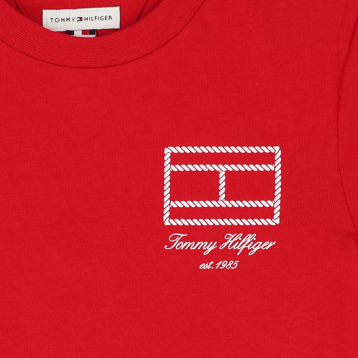 Boys Red Logo T-Shirt, 2, hi-res