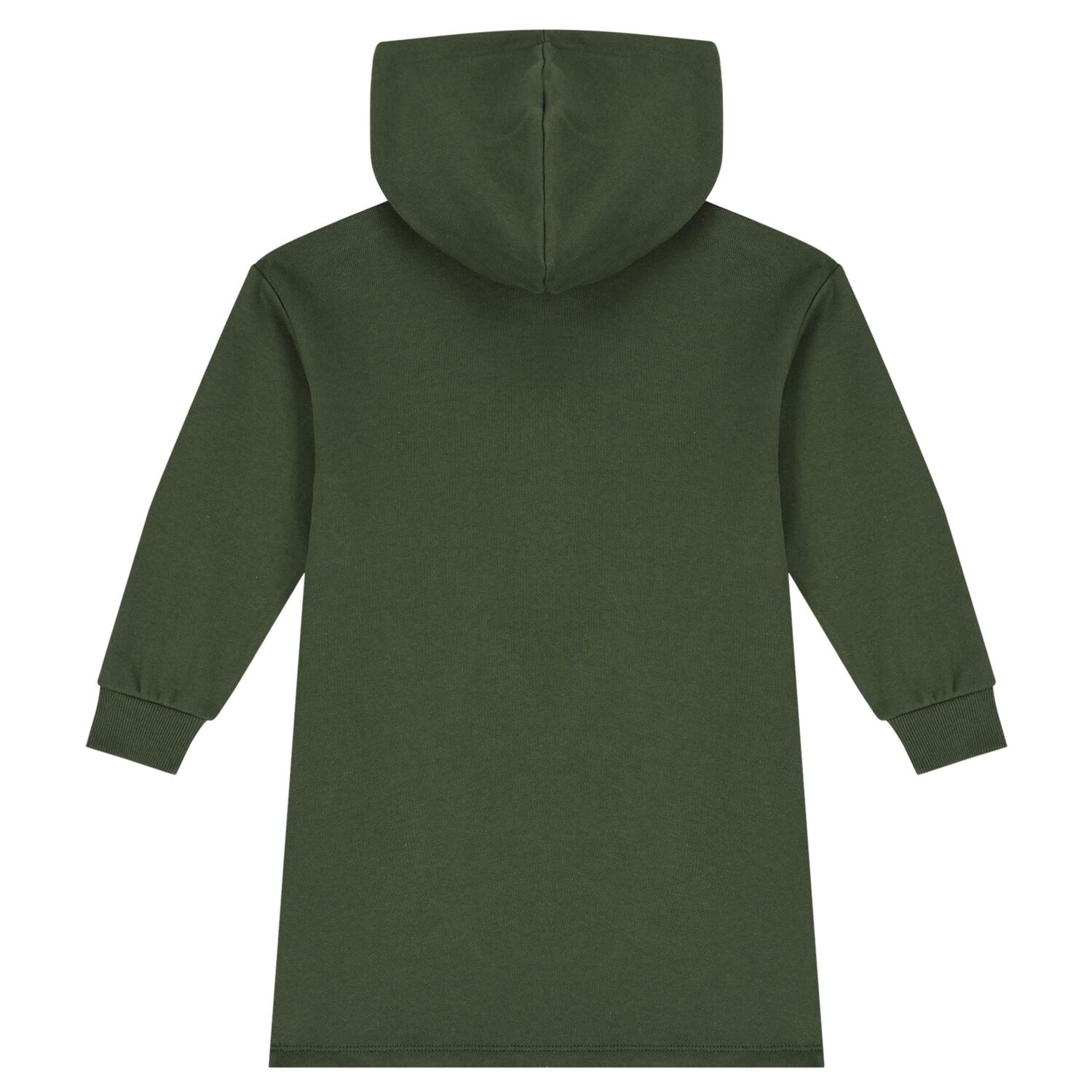 Girls Green Bag Hooded Dress, 1, hi-res image number null