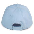 Baby Boys Blue Logo Cap, 2, hi-res