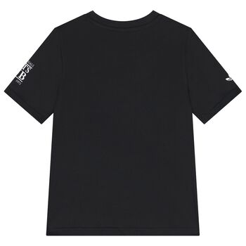 Black Football Logo T-Shirt