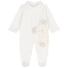 Ivory Teddy Bear Babygrow Gift Set, 1, hi-res