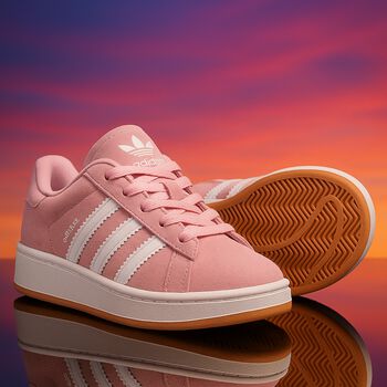 Girls Pink Campus 00s Trainers