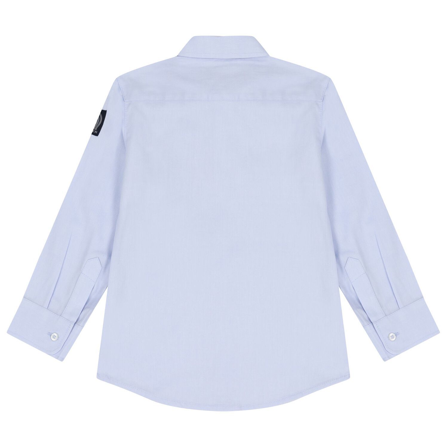 Boys Blue Logo Shirt, 1, hi-res