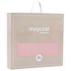 بطانية محيوكة باللون الوردي للبنات الصغيرات, 2, hi-res