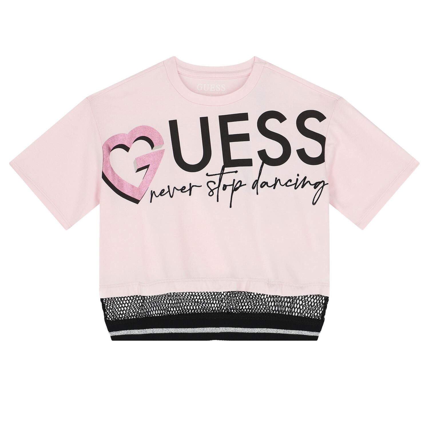 Girls Pink Logo T-Shirt, 1, hi-res image number null