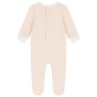 طقم هدايا أفرول أولاد بالشعار باللون البيج, 1, hi-res