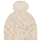 Younger Girls Ivory Knitted 3 Piece Set, 1, hi-res