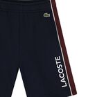 Boys Navy Blue Logo Shorts, 1, hi-res