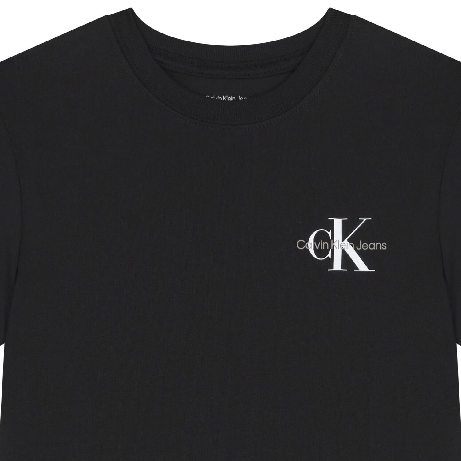 Boys Black Logo T-Shirt, 2, hi-res