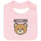 Baby Girls Pink Teddy Bear Logo Babygrow Gift Set, 5, hi-res