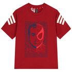 Boys Red & Navy Blue Marvel Shorts Set, 1, hi-res