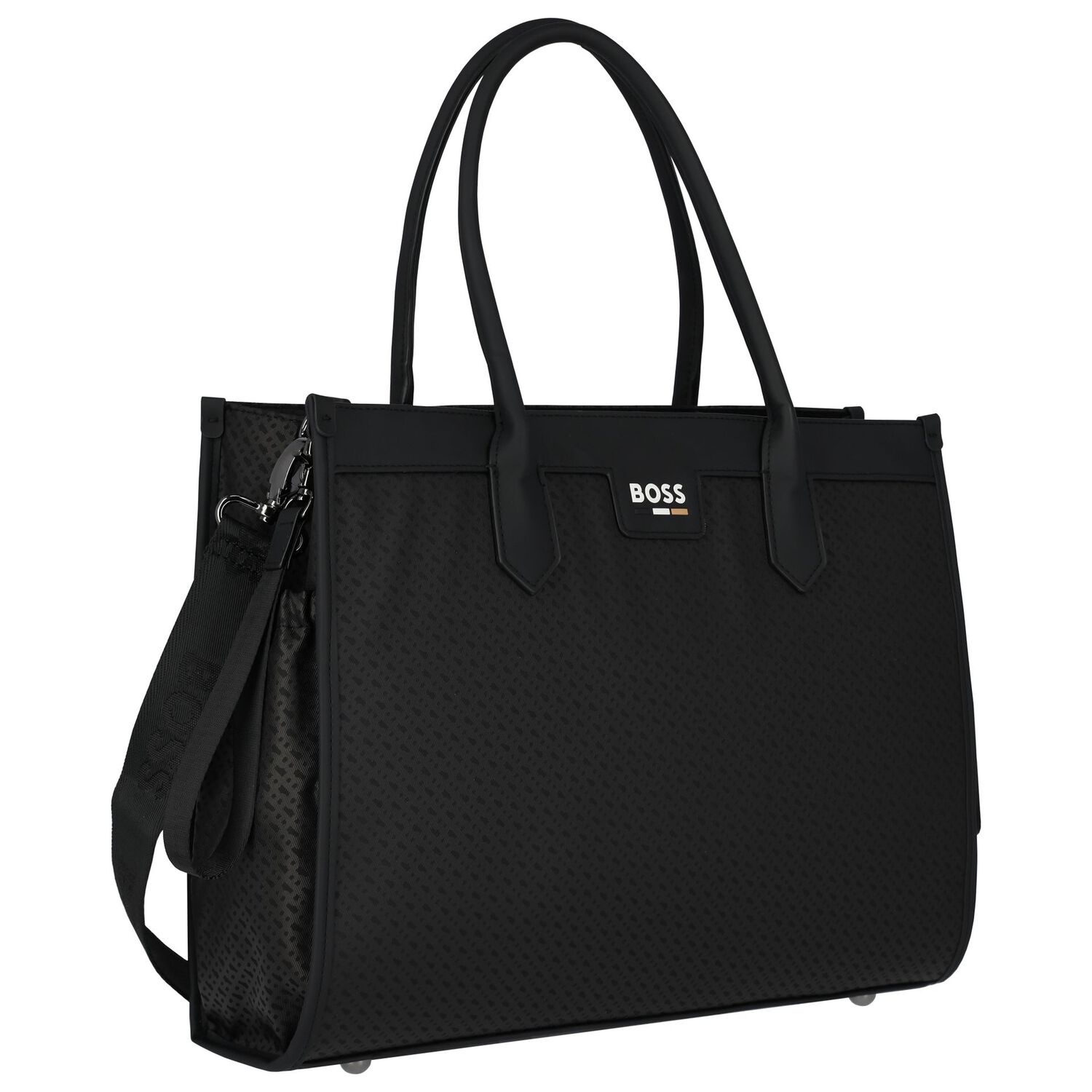 شنطة مواليد بالشعار باللون الأسود للأطفال , 1, hi-res image number null