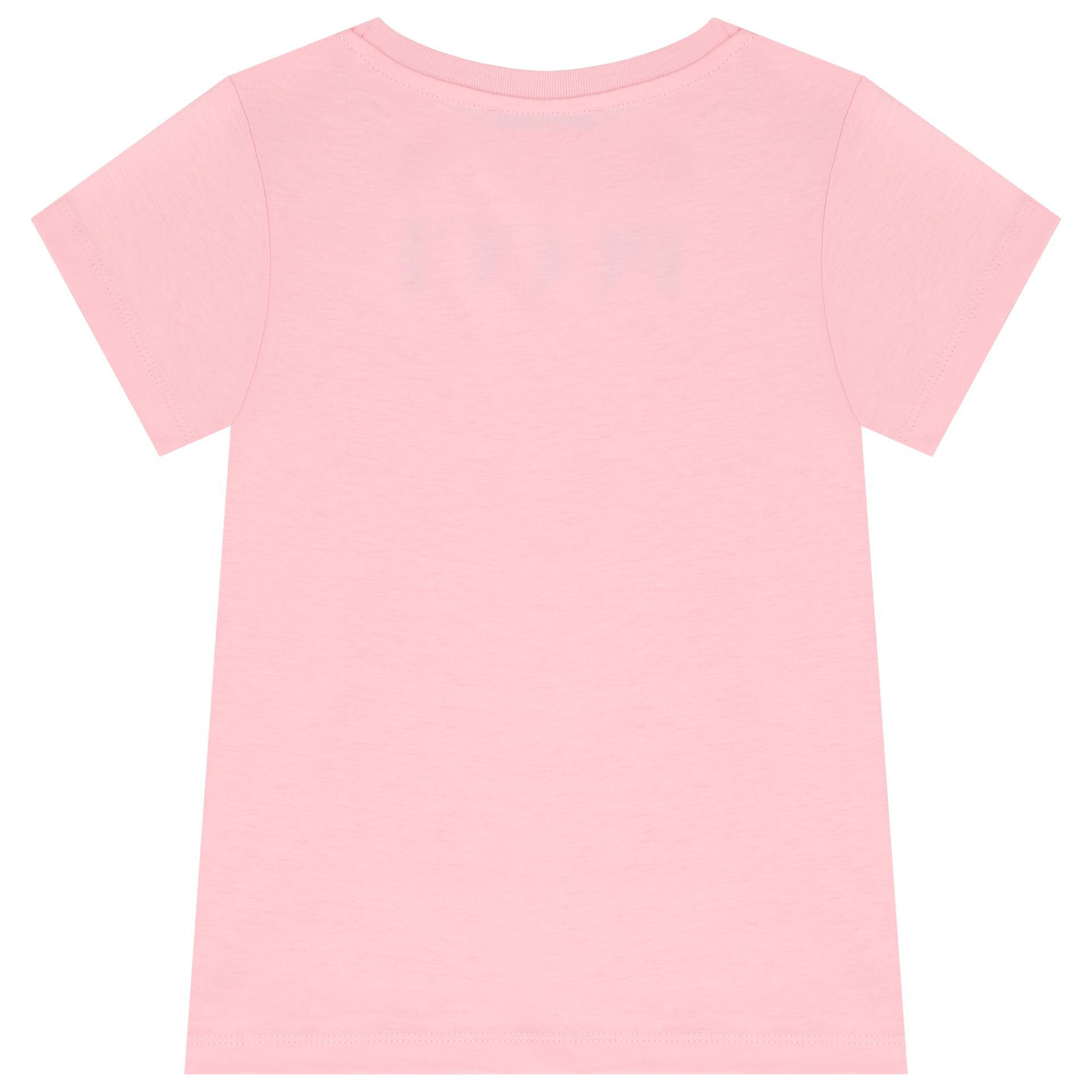 EMILIO PUCCI ロゴニット 長袖 ピンク Sサイズ Emilio Pucci Girls Pink Logo T-Shirt | Junior Couture USA