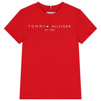 Boys Red Logo T-Shirt