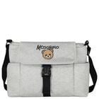 Grey Teddy Bear Logo Baby Changing Bag ( 40CM ), 2, hi-res