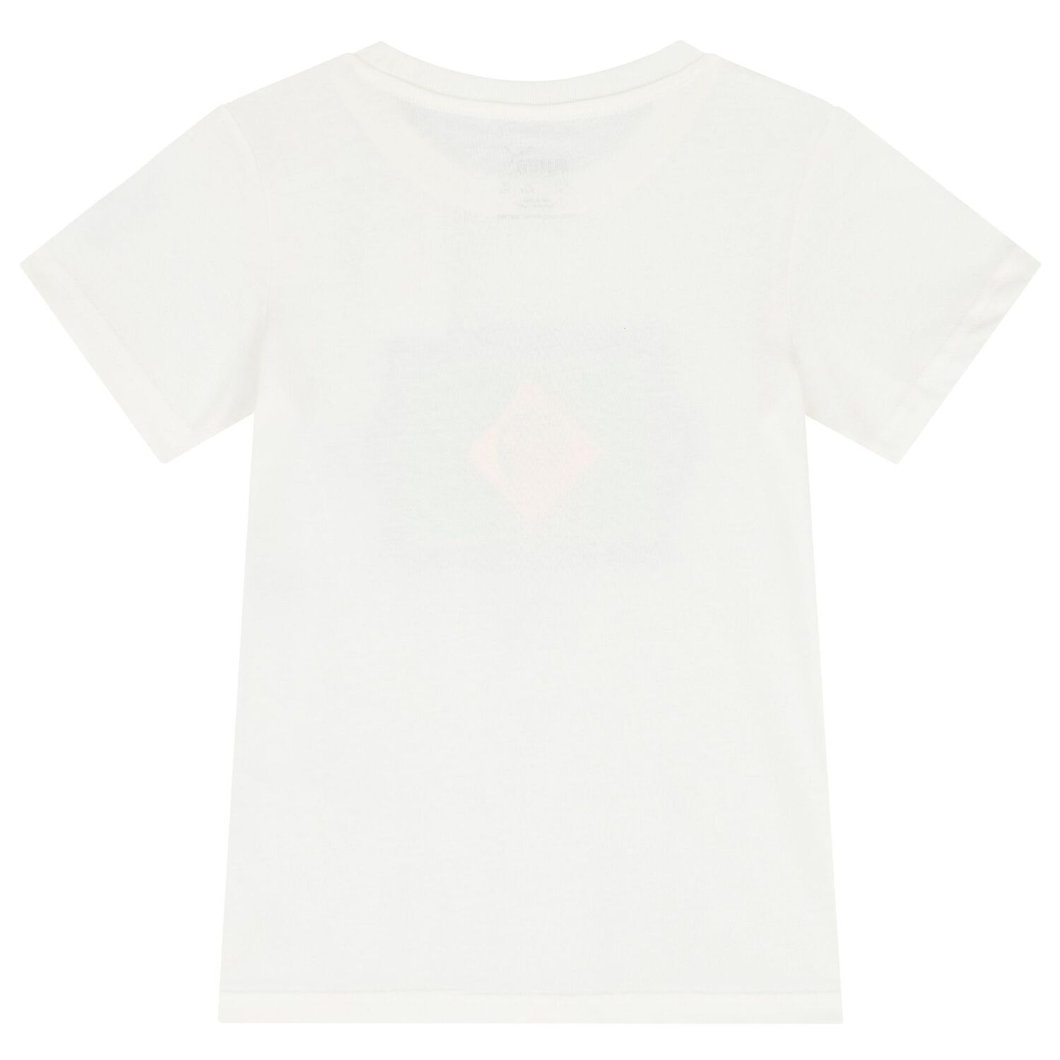 Boys White Logo T-Shirt, 1, hi-res