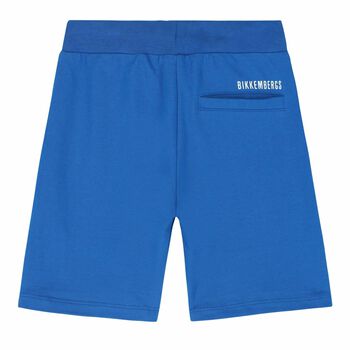 Boys Blue Logo Shorts