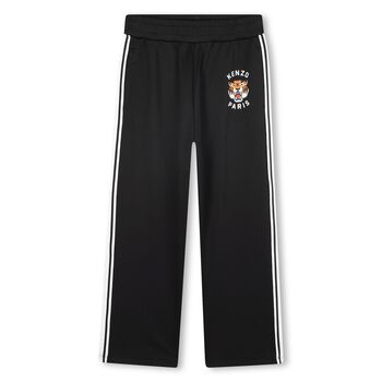 Black Tiger Logo Joggers