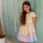 فستان بطبعة الزهور باللون الأصفر, 1, hi-res