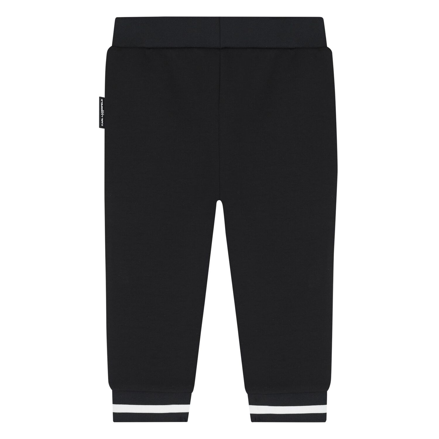 Younger Boys Green & Black Ikonik Karl Tracksuit Set, 1, hi-res