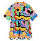 Girls Multi-Colored Long Sleeve Dress, 1, hi-res