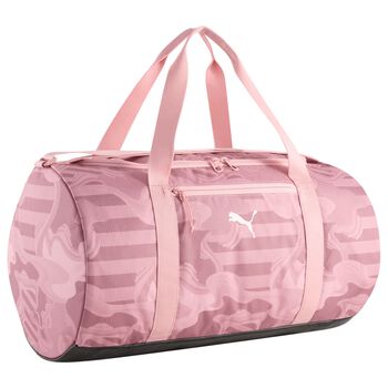Girls Pink Logo Duffle Bag