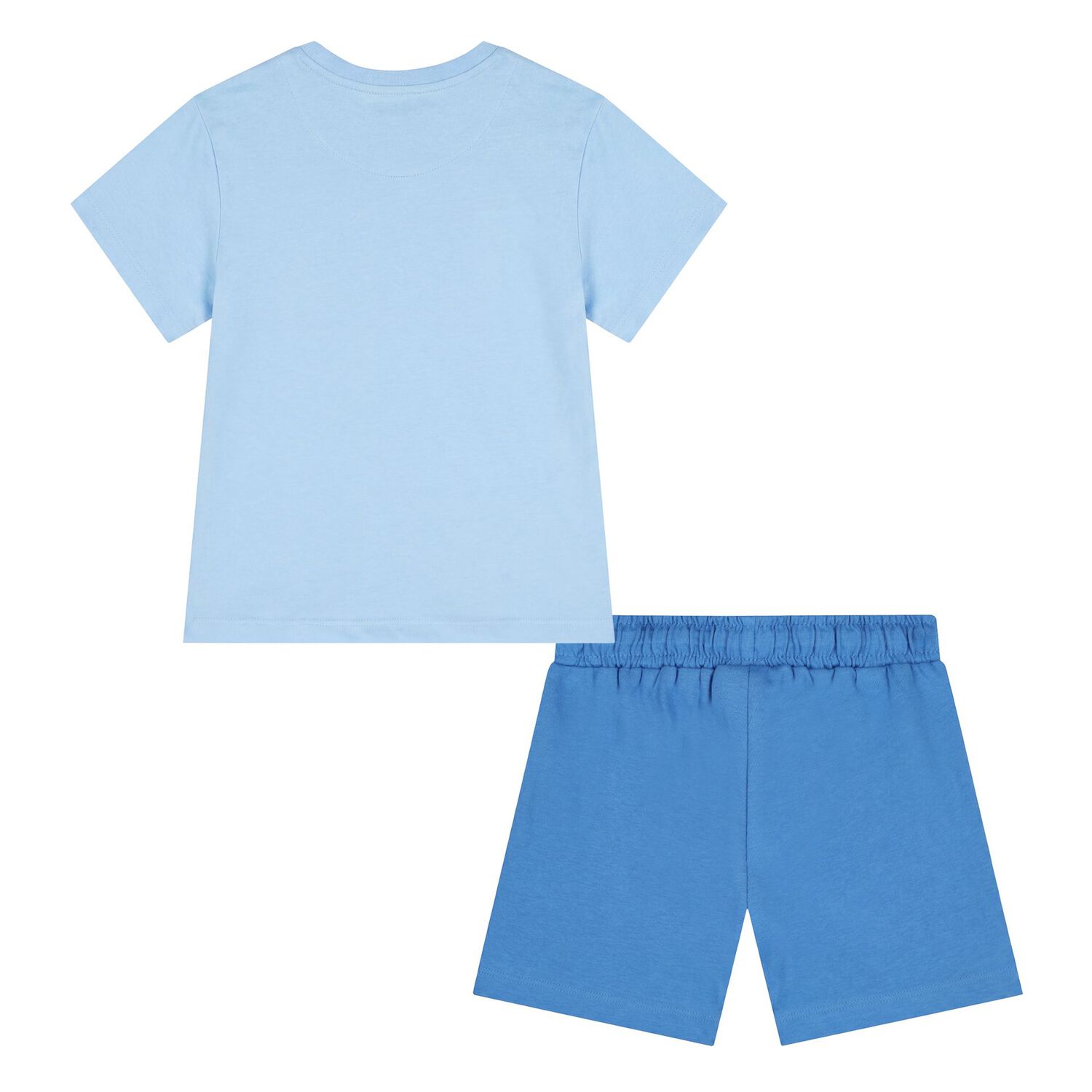 Younger Boys Blue Shorts Set, 2, hi-res