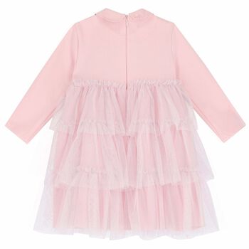 Younger Girls Pink Tulle Dress