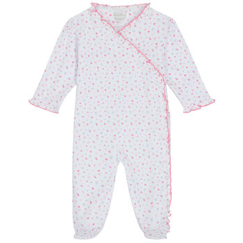 Baby Girls White Fairytale Wishes Babygrow