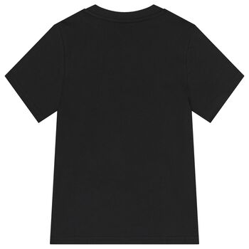 Boys Black Logo T-Shirt