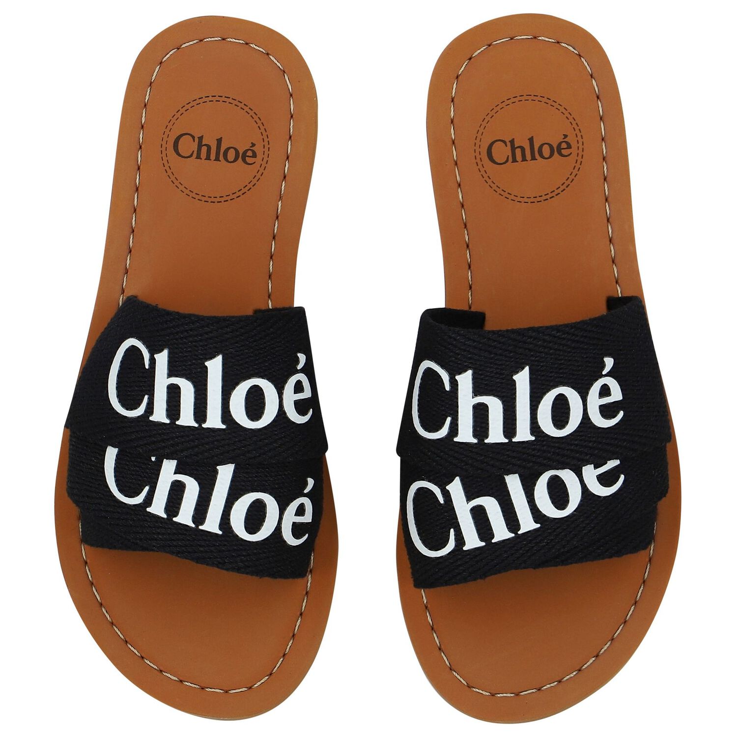 Girls Woody Logo Sliders, 1, hi-res image number null