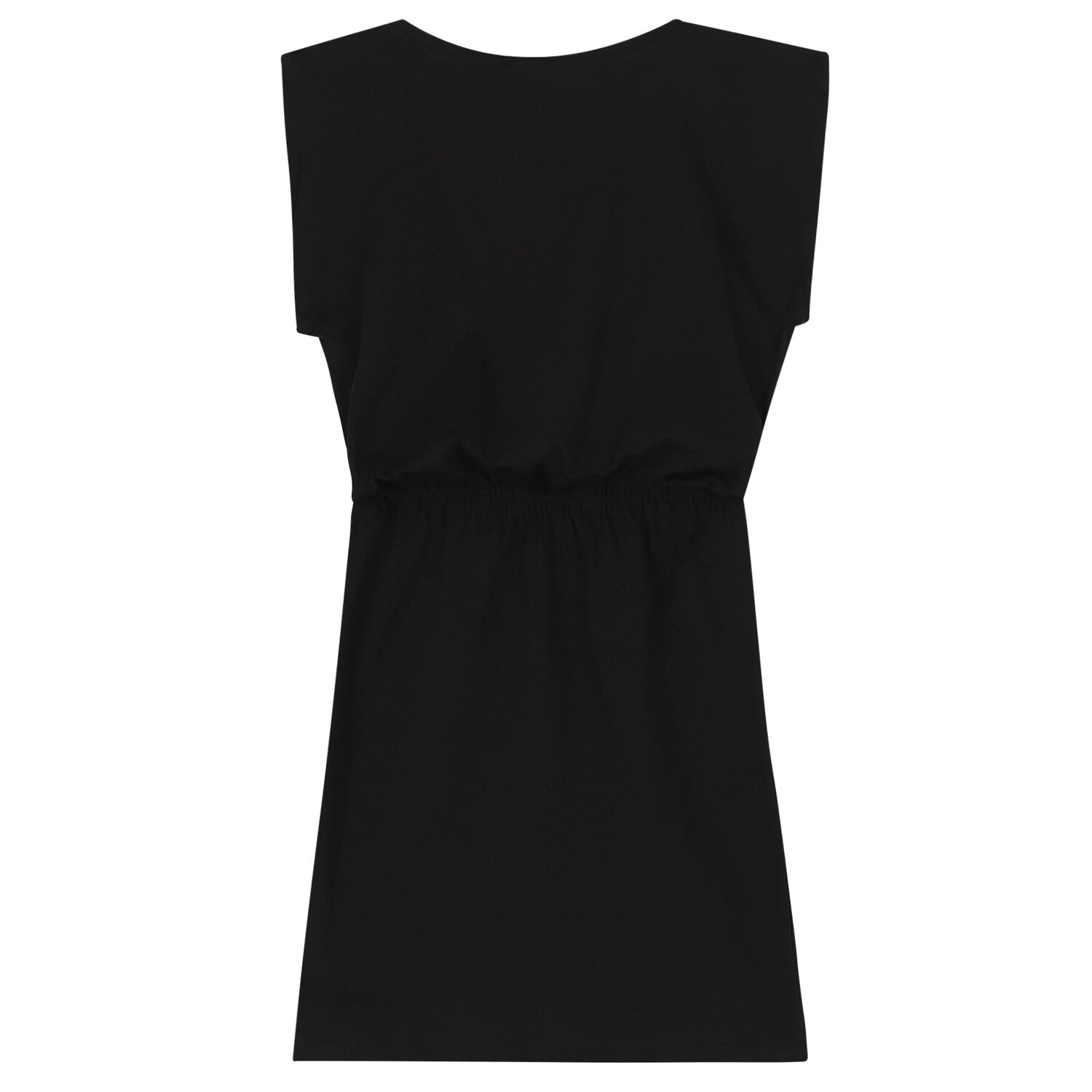 فستان بالشعار باللون الأسود, 2, hi-res