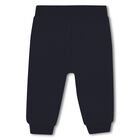 Younger Boys Navy Blue Tiger Logo Tracksuit, 1, hi-res