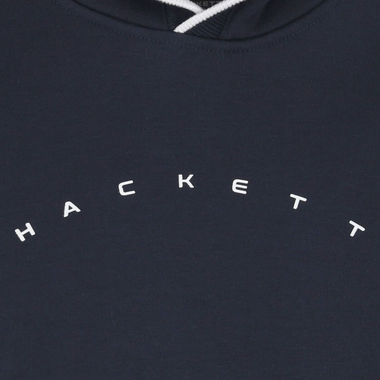 توب هودى اولاد بالشعار باللون الكحلى, 1, hi-res