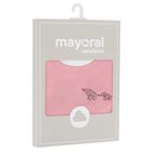 Baby Girls Pink & Ivory Animals Bibs ( 2-Pack ), 1, hi-res