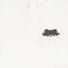 White Teddy Bear Logo Baby T-Shirt, 1, hi-res