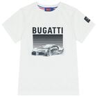 Boys Beige Logo T-Shirt, 1, hi-res