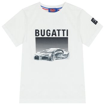 Boys Beige Logo T-Shirt