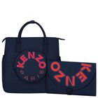 شنطة مواليد بالشعار باللون الكحلي للأطفال   , 1, hi-res