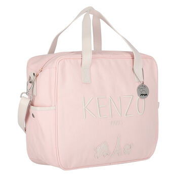Pink Logo Baby Changing Bag
