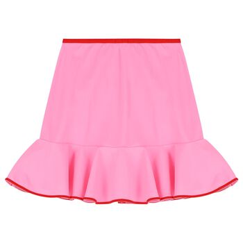 Girls Pink Strawberry Skirt