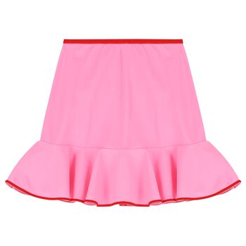 Girls Pink Strawberry Skirt