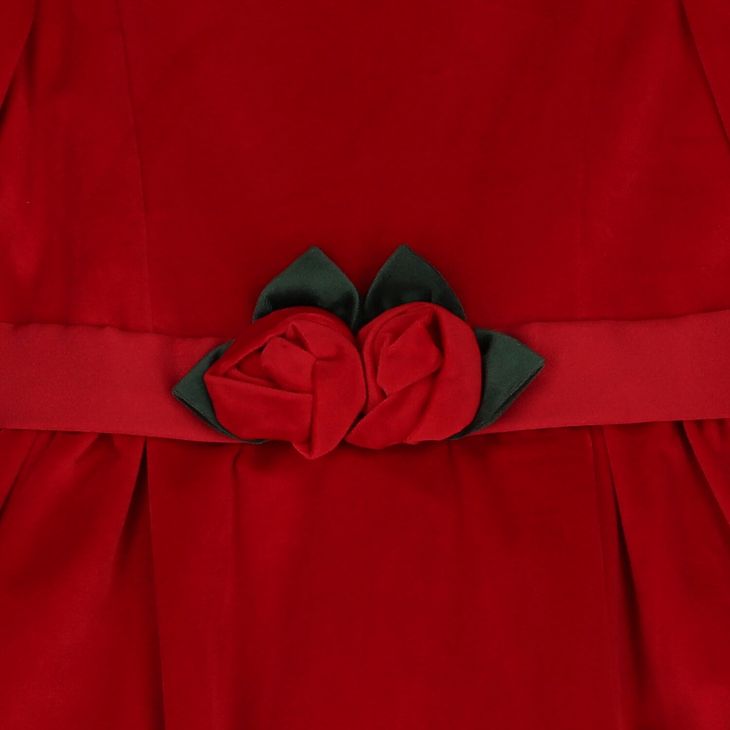 Girls Red Velvet Dress, 1, hi-res image number null