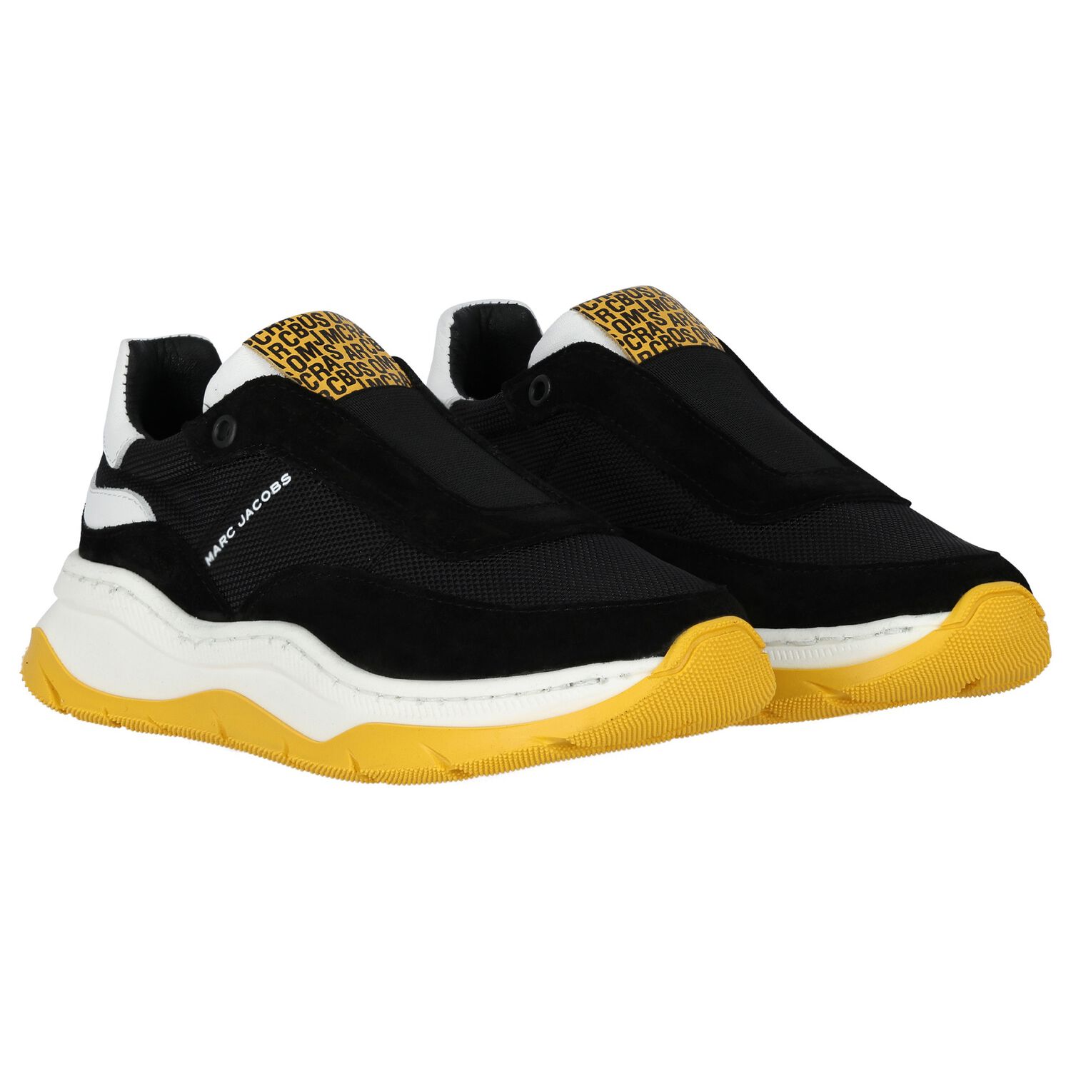 Black Logo Trainers, 1, hi-res image number null
