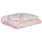 Baby Girls Pink Abstract Blanket, 1, hi-res