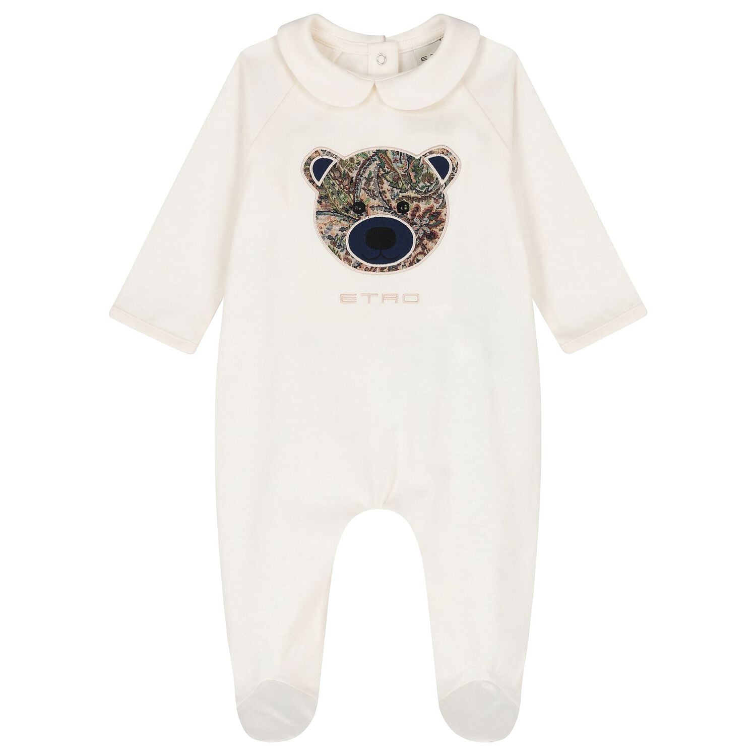 Ivory Teddy Bear Babygrow Gift Set, 1, hi-res