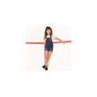 Girls Denim Dungarees, 1, hi-res