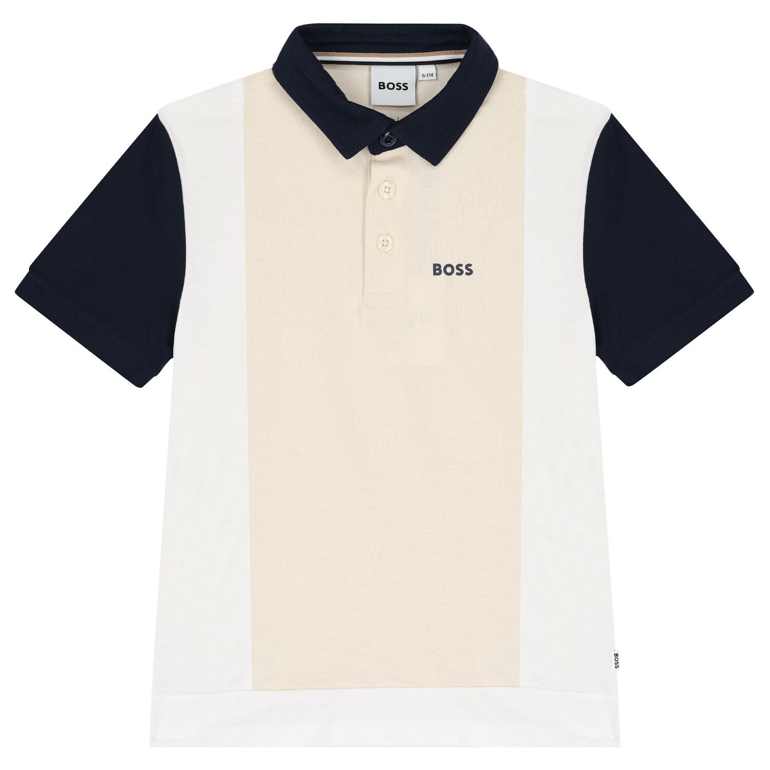 Boss Polo Shirt Boys Hugo Boss Tops BOSS Kidswear Colour-block