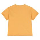 Younger Boys Orange & Beige Safari Dungaree Set, 1, hi-res