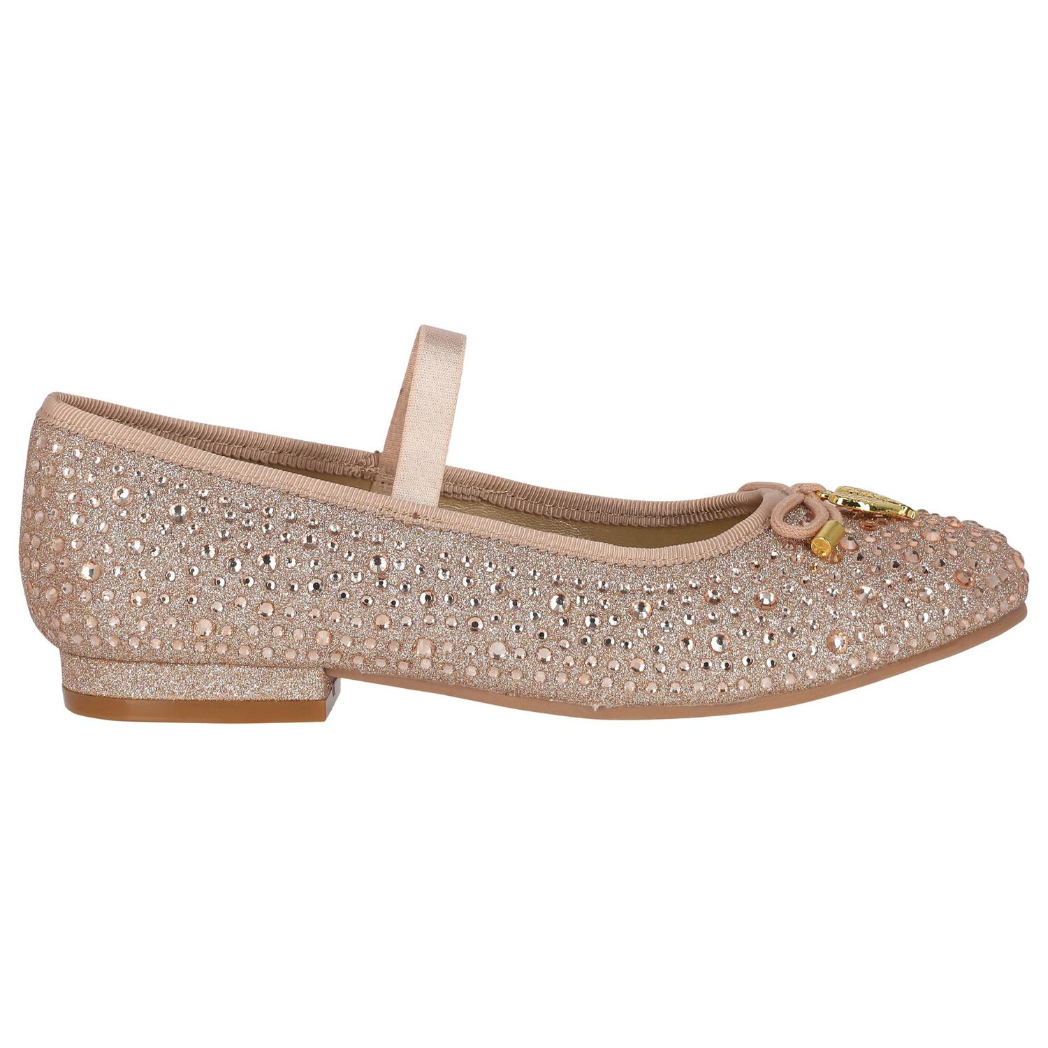 حذاء بنات بفيونكة باللون الزهري, 1, hi-res image number null